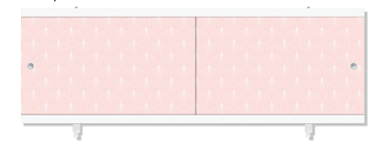 Экран п/в "Кварт" 1,68 (Розовый иней)