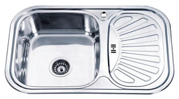 L97549-L (Глянцевая мойка 750*490мм, 0.8мм)