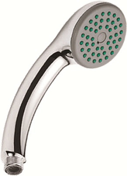 F04 (лейка д/душа  1 режим. хром)