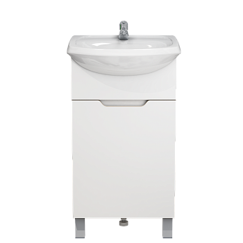 Гамма Тумба 45 (Уют 45) ЛДСП белый (собр)