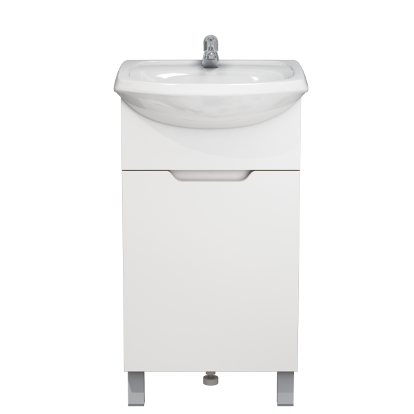 Тумба Гамма 45 белая (1)