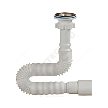 ОРИО гибкая труба с выпуском 1 1/4 х 40/50, длина 1250мм(А-3014)