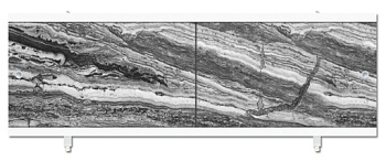 Экран п/в "Кварт" 1,48 (Черный мрамор)