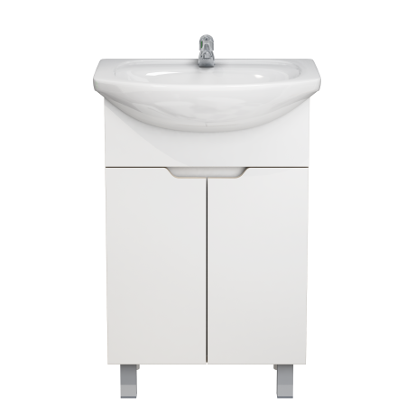 Тумба Гамма 55 белая (1)