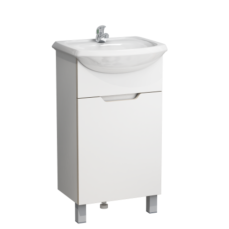 Тумба Гамма 45 белая (2)