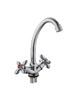 F4027-2 (смес.** хром. д/кухни - гайка)