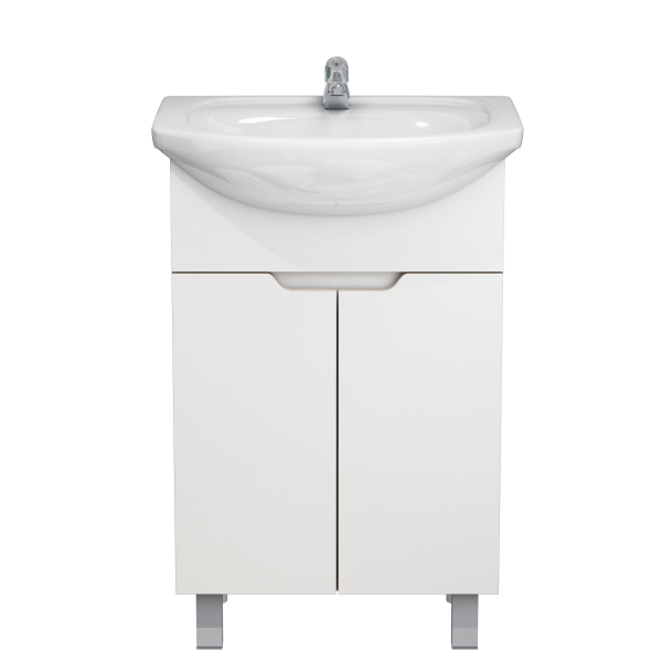 Тумба Гамма 55 белая (1)