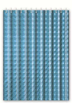 F8752 3D (Peva/Полиэтилен 180cm*200cm голубой)
